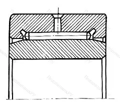 Подшипник  NA 4908 (4074908) размер 40x62x22 от производителя  SKF
