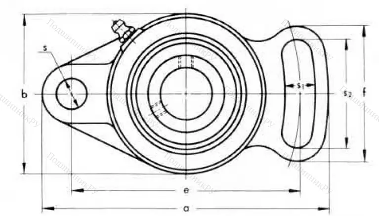 Подшипниковый корпус  FA 208 (ASAHI) в Волгограде
