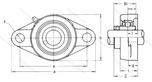 Подшипниковый узел UCFL 204 в Волгограде