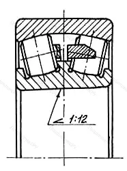 Модификация подшипника 113608 размер 40x90x33 ГПЗ-6 от производителя  ГПЗ-6