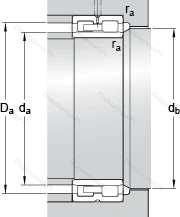 Подшипник NNU 4980 B/SPW 33