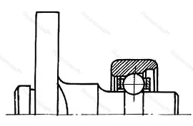 Подшипник  406045 размер 6x13/22x5/17,5 от производителя  ГПЗ-31 Подшипник  406045 размер 6x13/22x5/17,5 от производителя  ГПЗ-31