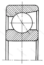 Модификация подшипника 6-1136844 