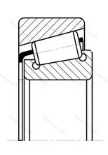 Модификация подшипника 5-7218А размер 90x160x32,5