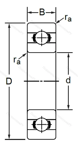 Дюймовый шариковый подшипник RLS 18 (LJ 2.1/2) в Волгограде