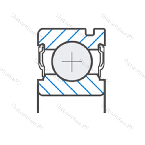 Подшипник шариковый радиальный 581229B