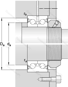 Подшипник BEAS 025057 C-2RSL