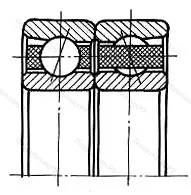 Подшипник  346201 размер 12x32x20 от производителя  ГПЗ-1