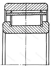 Подшипник  954712 размер 60x120x58/60