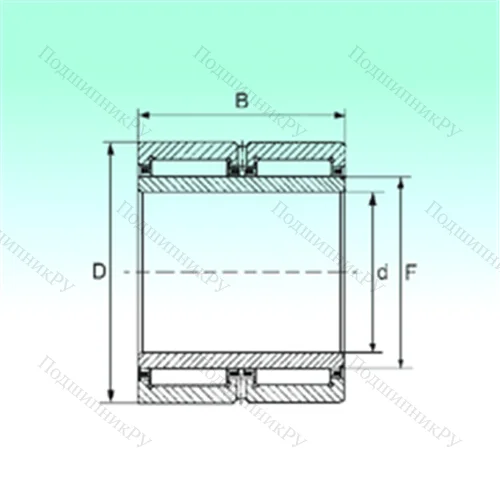 Подшипник игольчатый радиальный