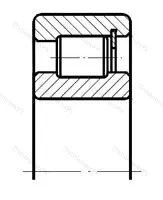 Подшипник  3612122 размер 110x170x45
