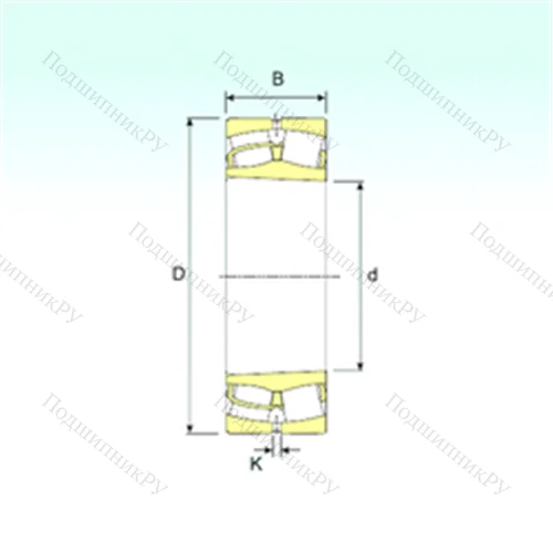 Подшипник роликовый радиальный самоцентрирующийся 22316 KVA