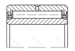 Подшипник  4344114 размер 70x110x40 от производителя  ГПЗ-18
