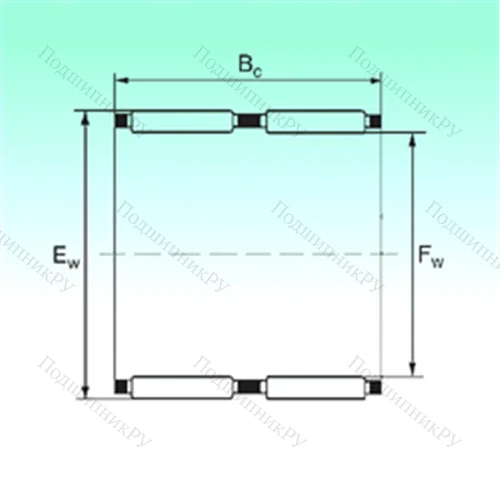 Подшипник игольчатый радиальный