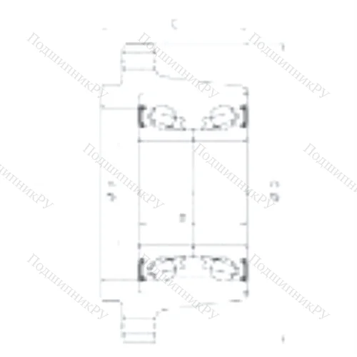 Подшипник шариковый радиально-упорный