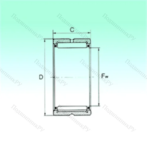 Подшипник игольчатый радиальный NK 68/35