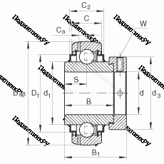 Подшипник GE 80-KRR-B в Волгограде Подшипник GE 80-KRR-B в Волгограде