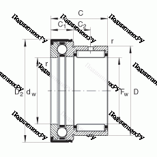 Подшипник NKX 17-Z-XL в Волгограде