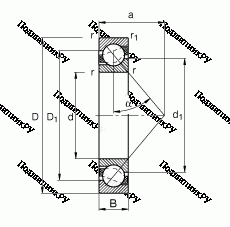 7012CTRV 1VSUMP 3 радиально-упорный шпиндельный подшипник NSK